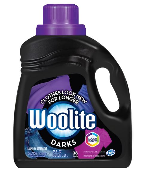 WOOLITE® Darks Laundry Detergent - Midnight Breeze Scent (Canada) (Discontinued)